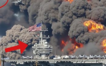 explosion damage from alleged military strike