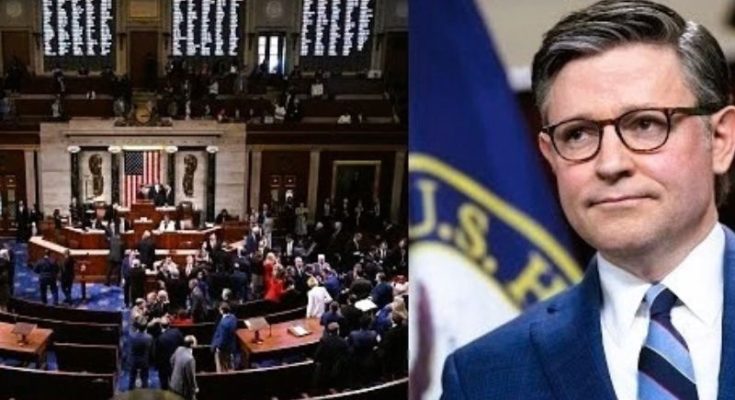 U.S. House of Representatives chamber during debate on the SPEED Act for AI infrastructure permitting