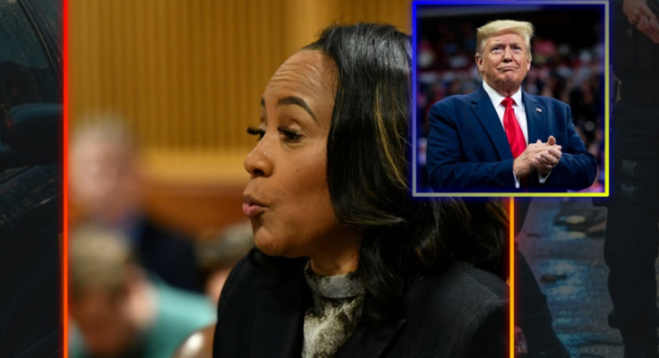 Main image related to Disgraced Fulton County District Attorney Fani Willis has just suffered