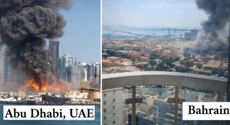 Missile strike reported in Persian Gulf region