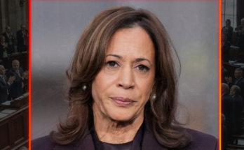 Main image related to Failed 2024 Democratic nominee Kamala Harris is officially in full
