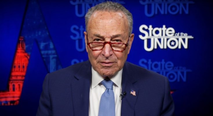 Chuck schumer facing calls to be removed after news update a group of democratic senators introduced