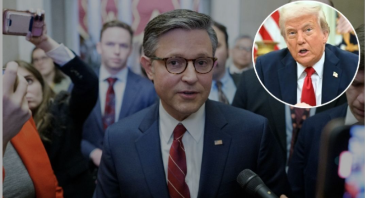 Speaker Johnson drops bombshell on live TV after Trump call