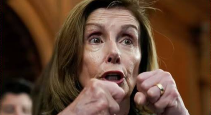 "Nancy Pelosi regime crumbles House approves"