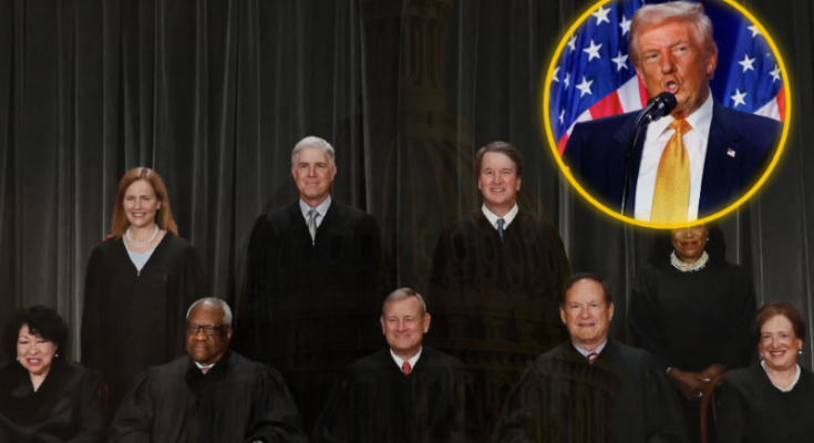 Supreme Court emergency ruling 7-2 with Trump