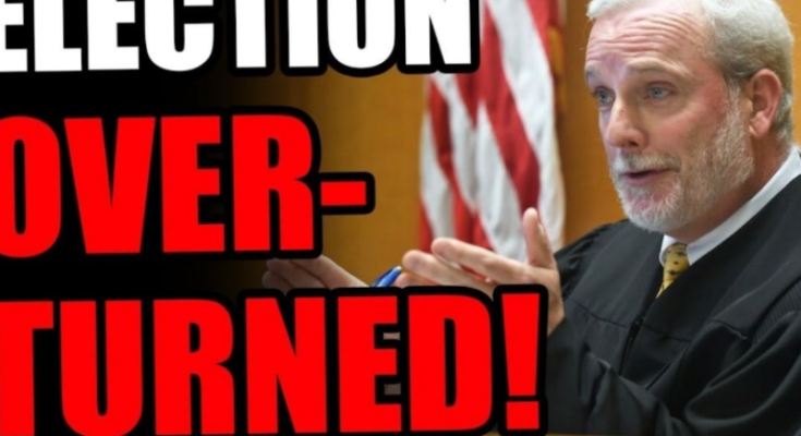 Judge overturns election, new winner declared