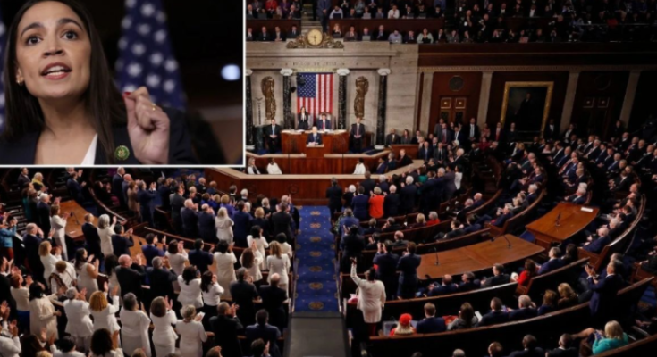 House passes 285-98, Ocasio-Cortez shocked
