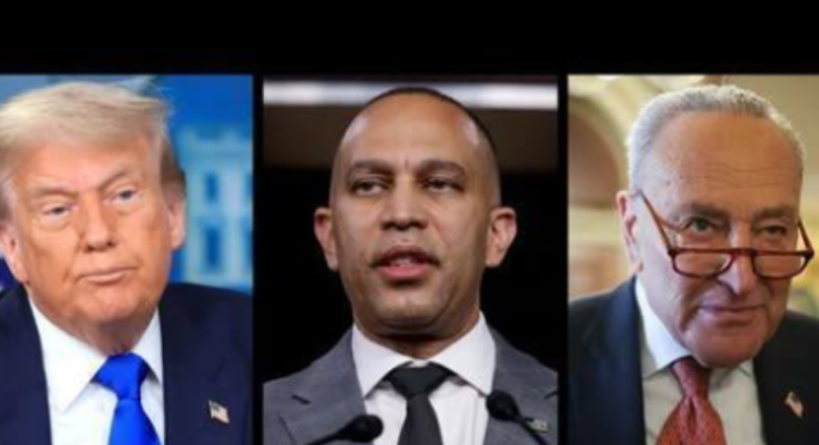 Schumer and Jeffries lose again to Trump