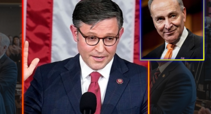 Speaker Johnson bombshell leaves Schumer devastated