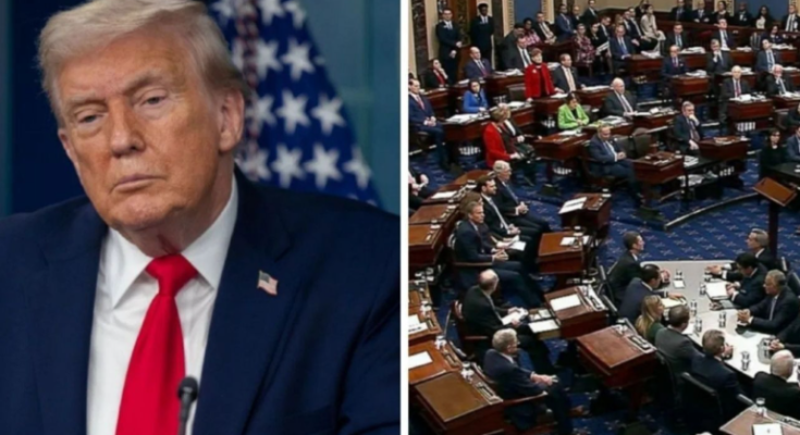 Senate votes 54-45, Trump shocked