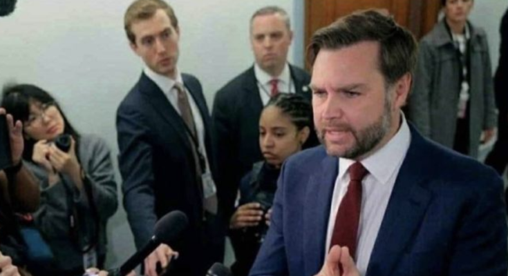 "JD Vance announces stunning arrest"