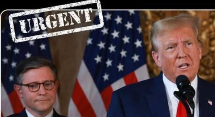 Trump Calls Emergency Meeting with Speaker Johnson