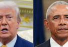Obama in disbelief as White House drops photos of Trump