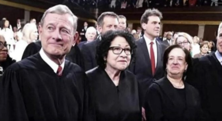 Ketanji Brown Jackson speaking at Supreme Court