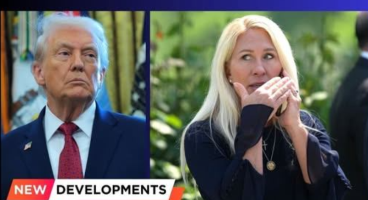 Marjorie Taylor Greene Goes Too Far – Trump Lets Her Have It