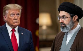 two leaders engage in intense diplomatic discussion indoors