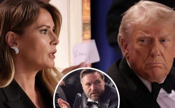 serious discussion in formal setting with notable figures