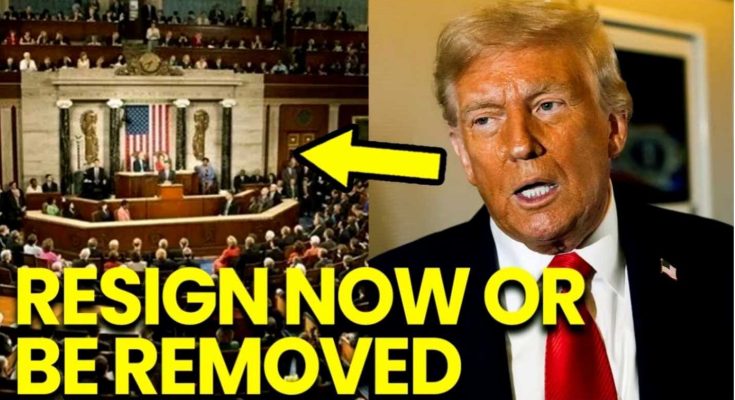 72 HOURS TO RESIGN Trump Cornered by Bipartisan Revolt