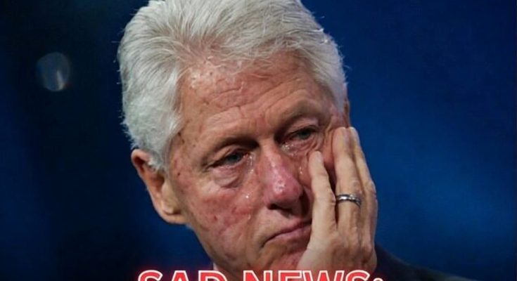 emotional Bill Clinton tearfully makes a heartfelt announcement