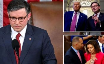 speaker Mike Johnson presides as House passes landmark measure 390-9 banning fireworks