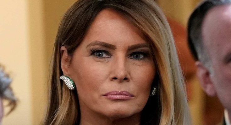 woman with long hair wearing elegant earrings in formal setting