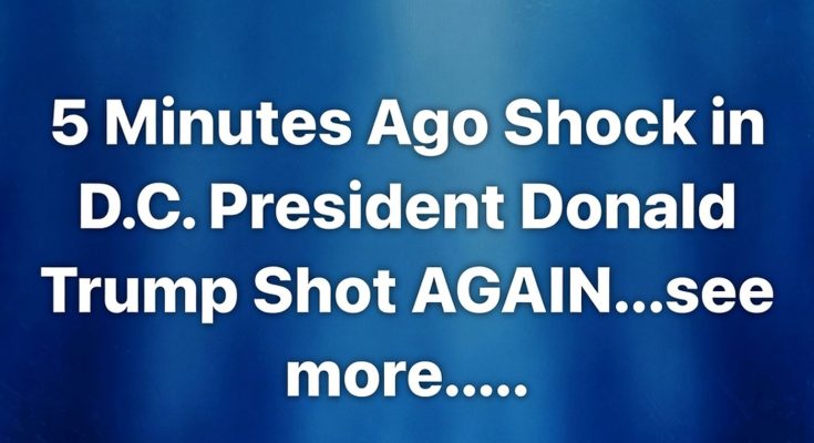 breaking news headline about shocking event in Washington D.C