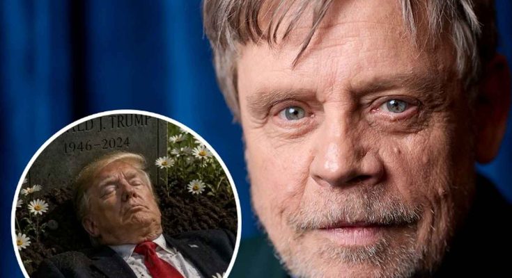 mark Hamill faces controversy over Trump grave post, White House reacts