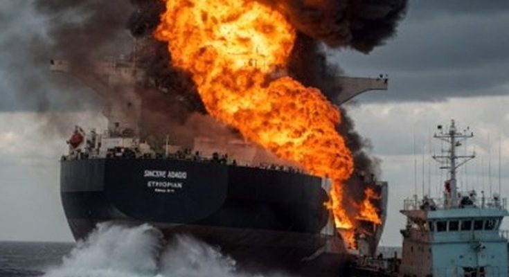 news figure is shown speaking in a news image related to the article.