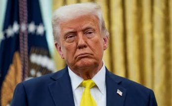 former President Donald Trump in the Oval Office