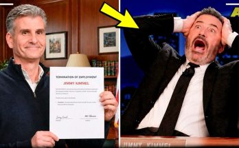man holding termination letter, shocked host reaction