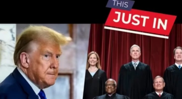 trump reacts to Supreme Court ruling with anger in courtroom setting