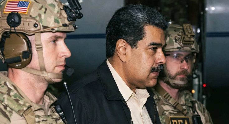 military personnel escorting man in black jacket near aircraft