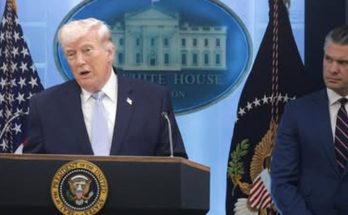 press conference with officials discussing mysterious D.C. death