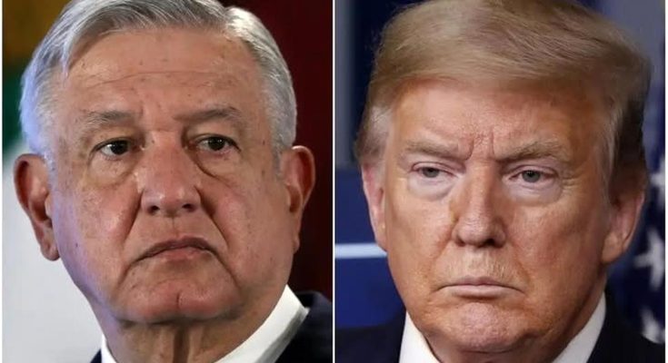 two serious political leaders facing forward in separate frames